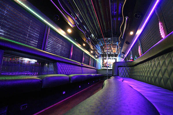 party bus interior